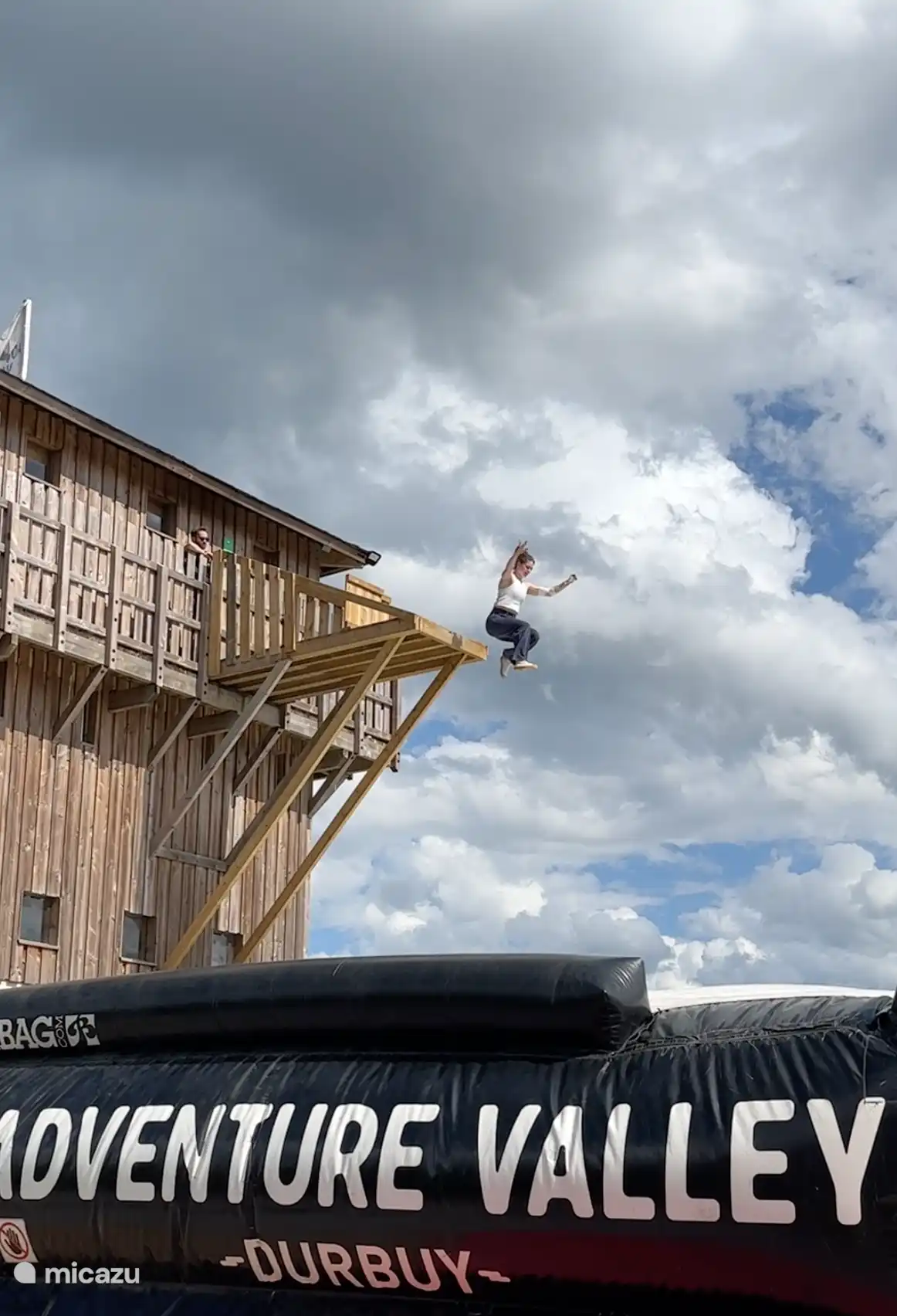 jouer le cascadeur dans Adventure Valley Durbuy