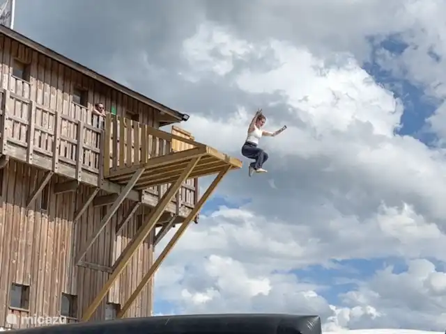 Location de Vacances Belgique, Ardennes, Dochamps, chalet - Chalet Blaireau jouer le cascadeur dans Adventure Valley Durbuy