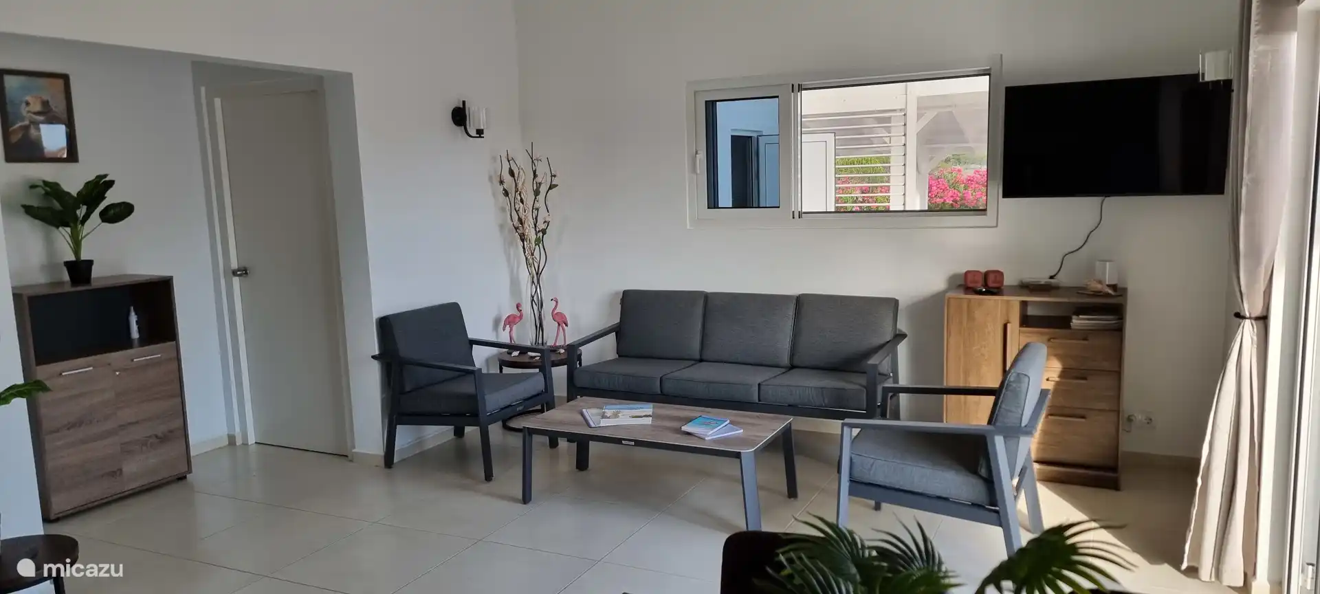 Sitzecke im Wohnzimmer.