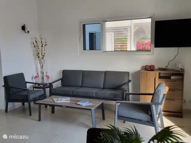 Villa Awa Blou vue mer/au vent | Curaçao, Banda Abou (ouest), Fontein - villa Coin salon salon.