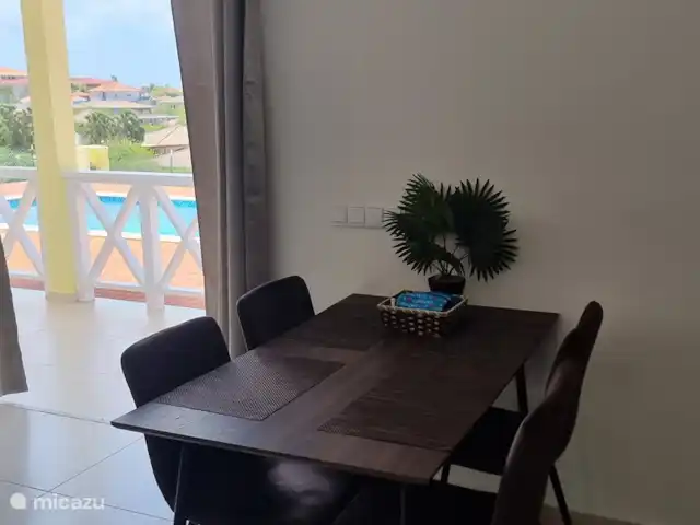 Villa Awa Blou vue mer/au vent | Curaçao, Banda Abou (ouest), Fontein - villa Table de salle à manger.