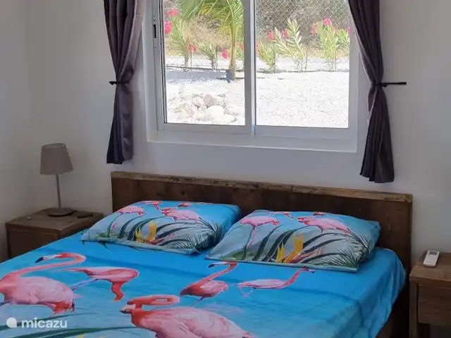 Villa Awa Blou vue mer/au vent | Curaçao, Banda Abou (ouest), Fontein - villa Chambre 1 avec climatisation.