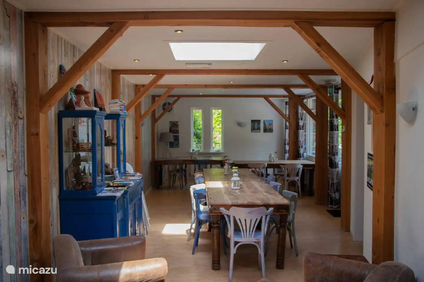 Speisesaal der Auberge le Monde