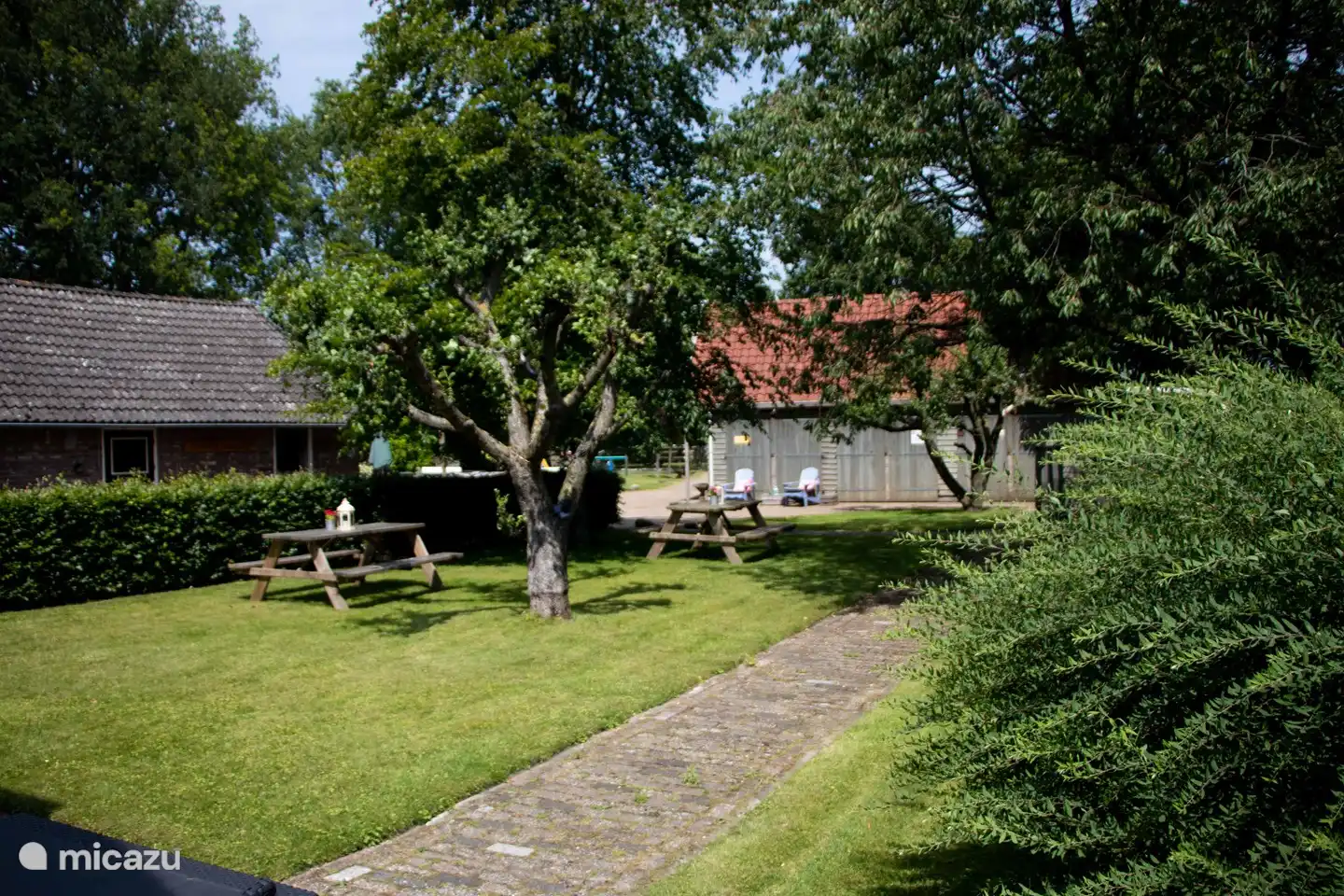 Den Garten genießen