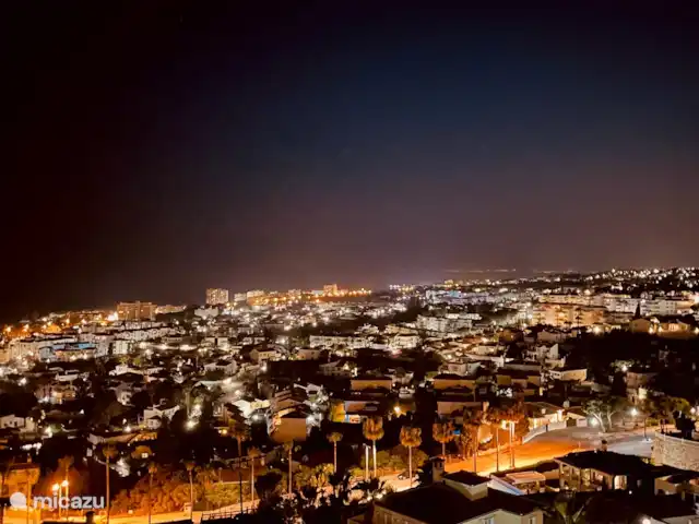 Location de Vacances Espagne, Costa del Sol, Riviera Del Sol, appartement - Appartement vue mer Mira Andalus Vue sur la mer la nuit
