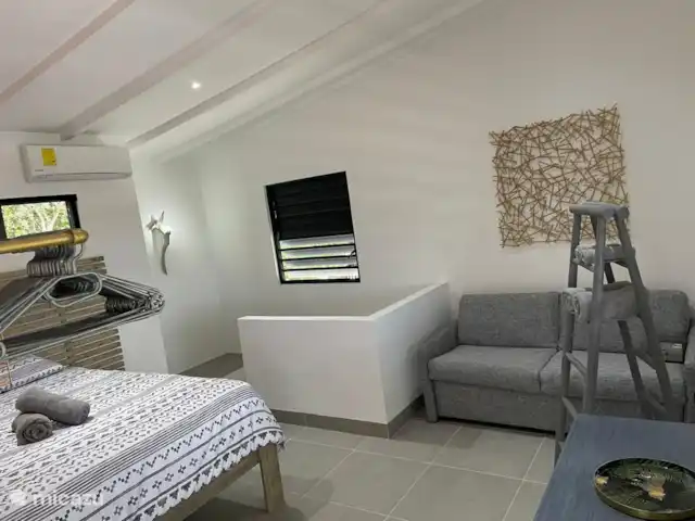 BohoGarden B - Fully airconditioned huren in Curaçao, Banda Ariba (oost), Jan Thiel - appartement Slaapkamer met een slaapbank