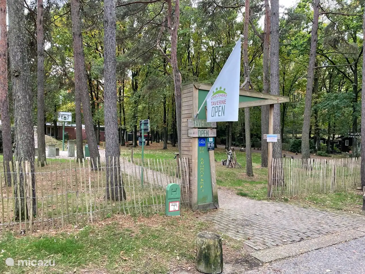 Taverne op het park