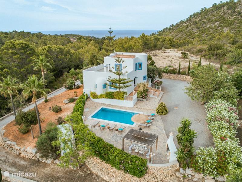 Casa vacacional España, Ibiza, Portinatx Villa Preciosa casa con vista al mar