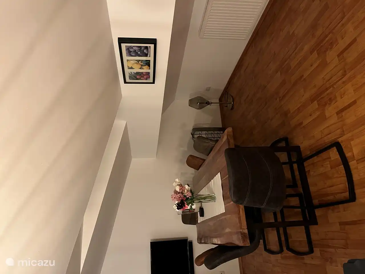 Dining area and Smart TV