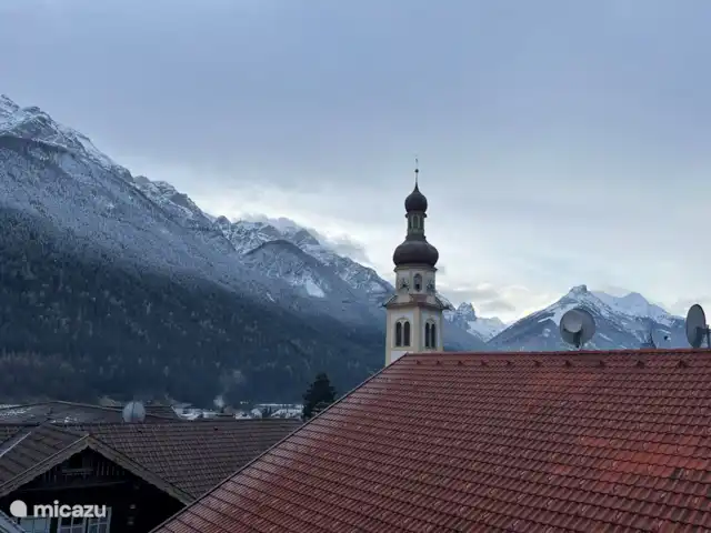 Alpenfun_r_und_l en Austria, Tirol, Fulpmes - apartamento Vista desde la terraza