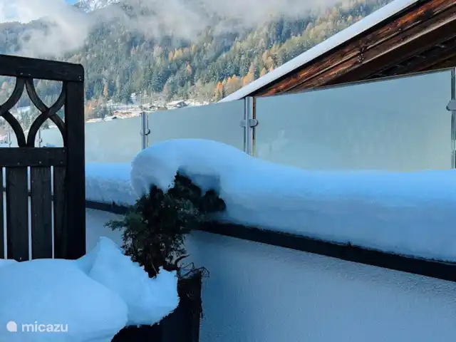 Alpenfun_r_und_l en Austria, Tirol, Fulpmes - apartamento La terraza en invierno.