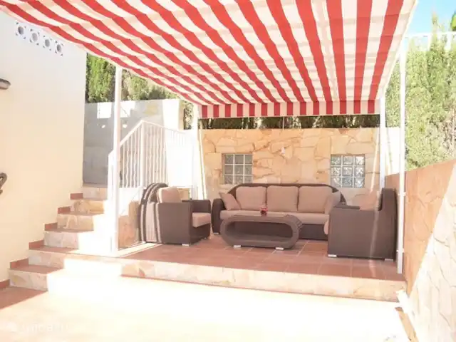 Casa Lucero II huren in Spanje, Costa Blanca, Rojales - vakantiehuis lounge gedeelte zijgevel woning