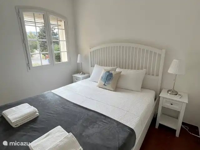 Maison de la Plage 83 huren in Frankrijk, Côte d´Azur, Saint-Aygulf - vakantiehuis Slaapkamer 4 met tweepersoonsbed 1.60. Luchtverfrissend