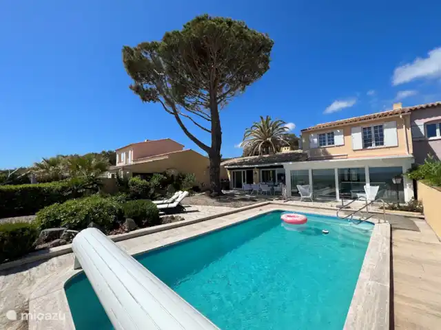 Maison de la Plage 83 huren in Frankrijk, Côte d´Azur, Saint-Aygulf - vakantiehuis Tuin met zwembad