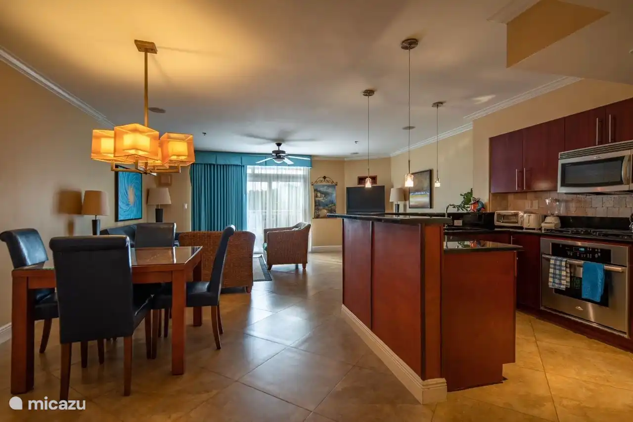 Wohnzimmer und Küche