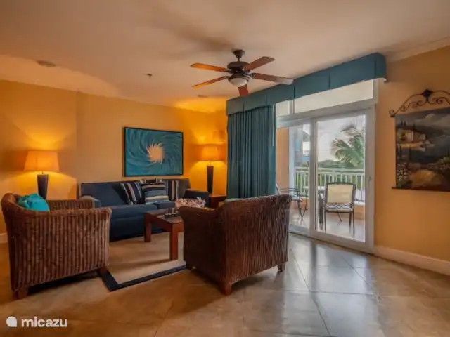 Divi Village Aruba  huren in Aruba, Noord, Palm Beach - appartement Woonkamer