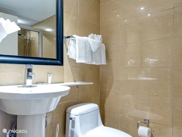 Divi Village Aruba  huren in Aruba, Noord, Palm Beach - appartement Toilet