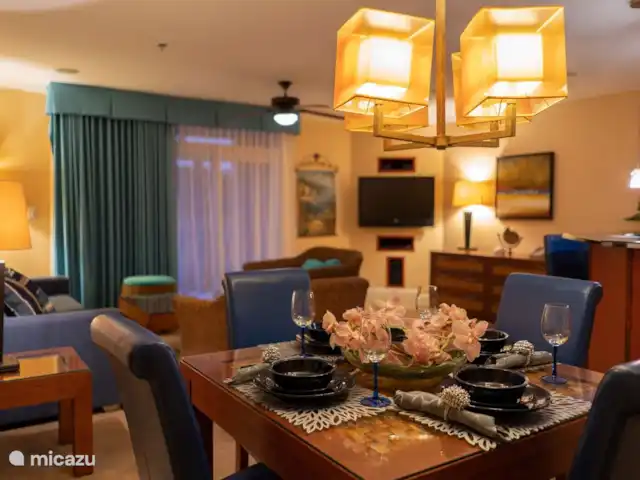 Divi Village Aruba  huren in Aruba, Noord, Palm Beach - appartement Eettafel
