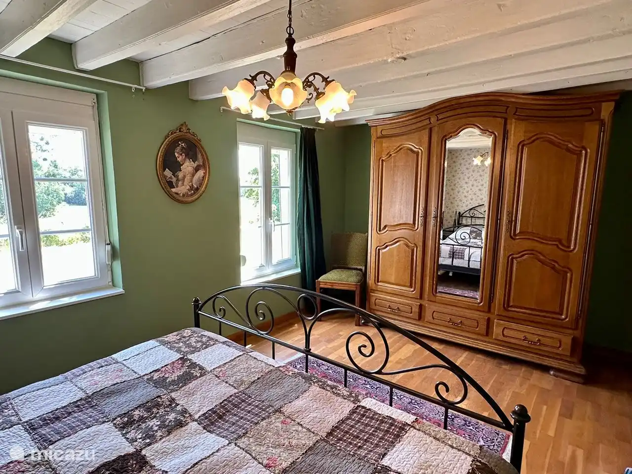 La chambre au rez-de-chaussée