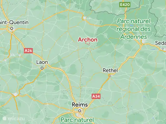 Maison Archon | France, Aisne, Archon - maison de vacances Le hameau d'Archon est situé dans un endroit très calme, avec des petits hameaux/villages, des forêts et des paysages vallonnés/vallonnés à proximité. Un peu plus loin, de belles villes historiques comme Laon, Reims et Sedan.