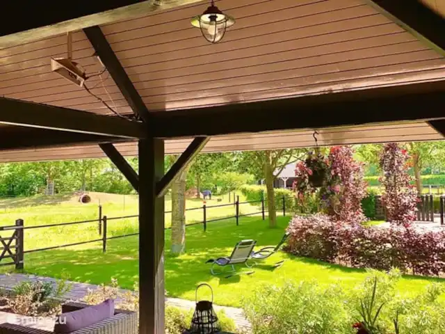 Le Ronfleur | Pays-Bas, Brabant-Septentrional,  Wilbertoord - maison de vacances Vue depuis la véranda.