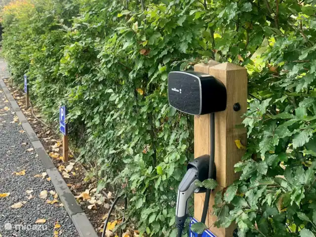 Le Ronfleur | Pays-Bas, Brabant-Septentrional,  Wilbertoord - maison de vacances Il y a aussi une borne de recharge pour recharger votre voiture.