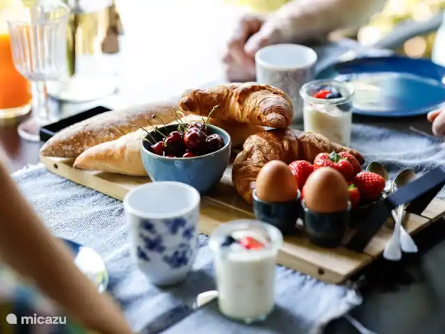Le Ronfleur | Pays-Bas, Brabant-Septentrional,  Wilbertoord - maison de vacances Un petit-déjeuner frais copieux est disponible.