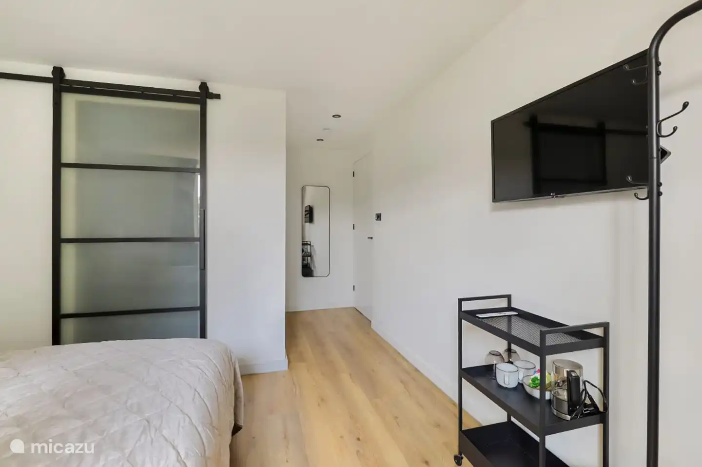 Zugang zum eigenen Badezimmer.