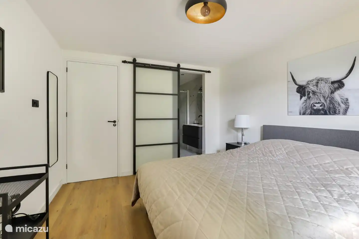 Zugang zum eigenen Badezimmer.