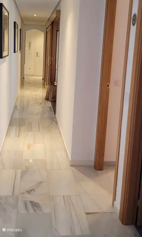 Pasillo a todas las habitaciones.