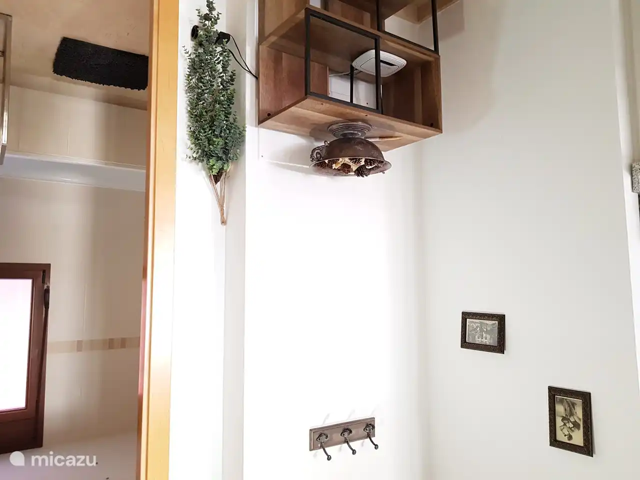 Entrance to the family bathroom.