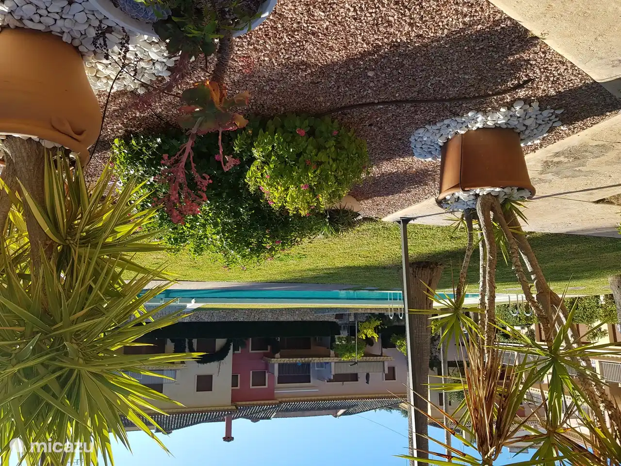 Large swimming pool in the complex