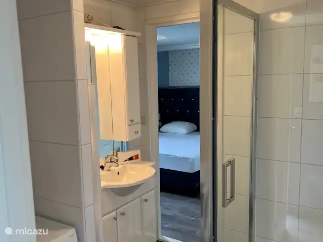 Maison de plage bleue | Pays-Bas, Zélande, Breskens - chalet Salle de bains