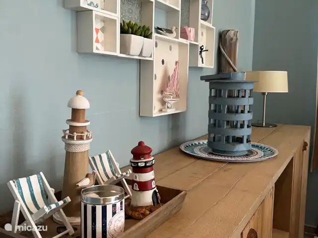 Maison de plage bleue | Pays-Bas, Zélande, Breskens - chalet intérieur