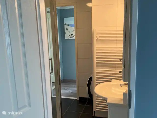 Maison de plage bleue | Pays-Bas, Zélande, Breskens - chalet Salle de bains