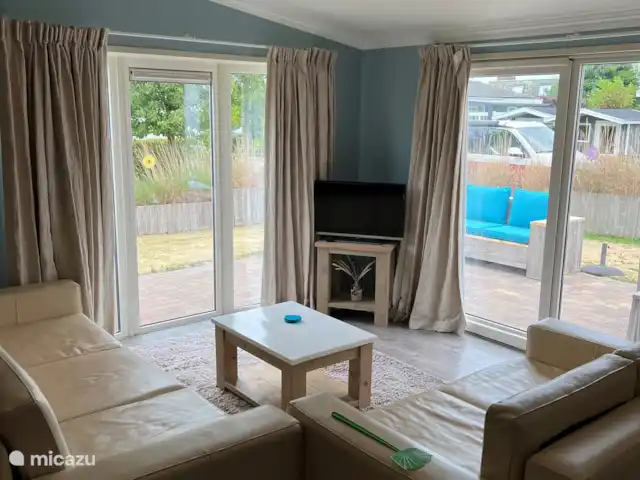 Maison de plage bleue | Pays-Bas, Zélande, Breskens - chalet Zone assise