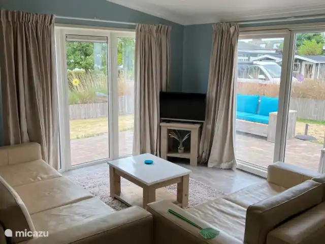 Maison de plage bleue | Pays-Bas, Zélande, Breskens - chalet Zone assise