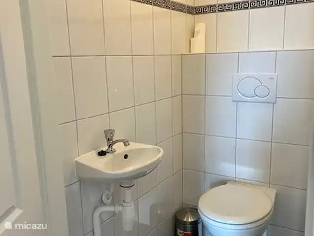 Location de Vacances Pays-Bas, Zélande, Breskens, chalet - Maison de plage blanche Salle de bains