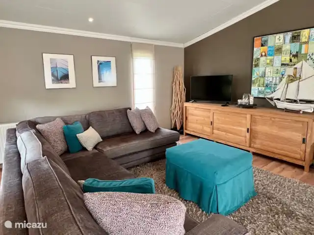 Location de Vacances Pays-Bas, Zélande, Breskens, chalet - Maison de plage blanche Zone assise