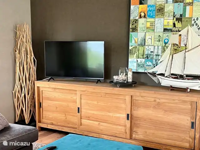 Location de Vacances Pays-Bas, Zélande, Breskens, chalet - Maison de plage blanche Zone assise