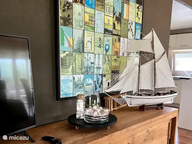 Location de Vacances Pays-Bas, Zélande, Breskens, chalet - Maison de plage blanche Espace vital