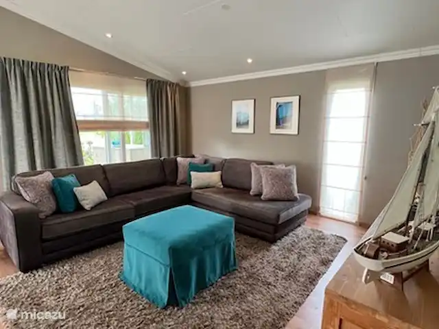 Location de Vacances Pays-Bas, Zélande, Breskens, chalet - Maison de plage blanche Zone assise