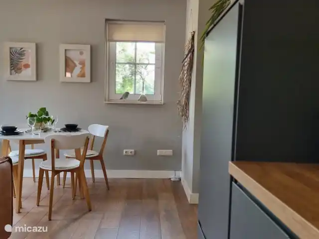 Casa Moos | Pays-Bas, Overijssel, Geesteren - maison de vacances Vous pouvez facilement marcher de la kitchenette à la salle à manger. Un endroit agréable avec beaucoup de lumière naturelle.