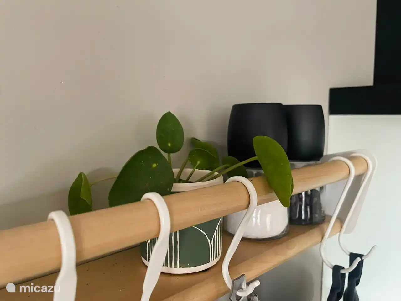 The kitchen is fully equipped.