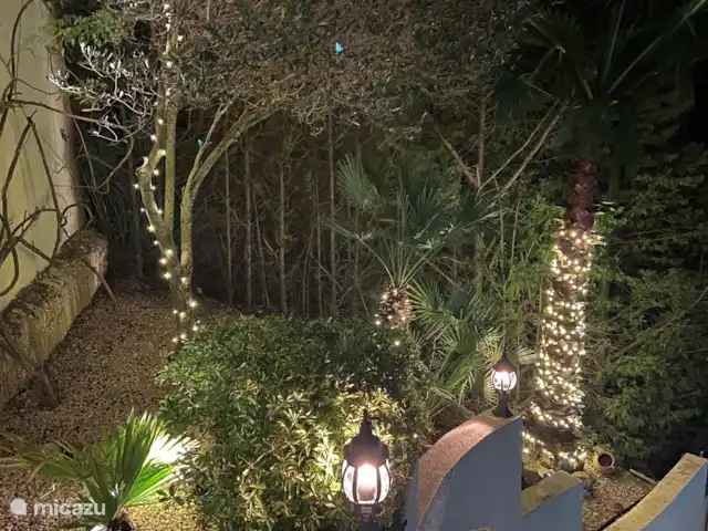 Location de Vacances Espagne, Costa Blanca, Pedreguer, villa - Casa Vista al Mar jardin illuminé