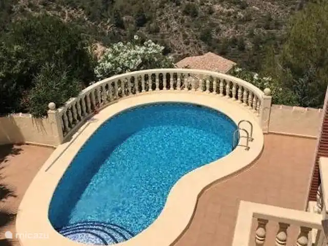 Location de Vacances Espagne, Costa Blanca, Pedreguer, villa - Casa Vista al Mar La piscine