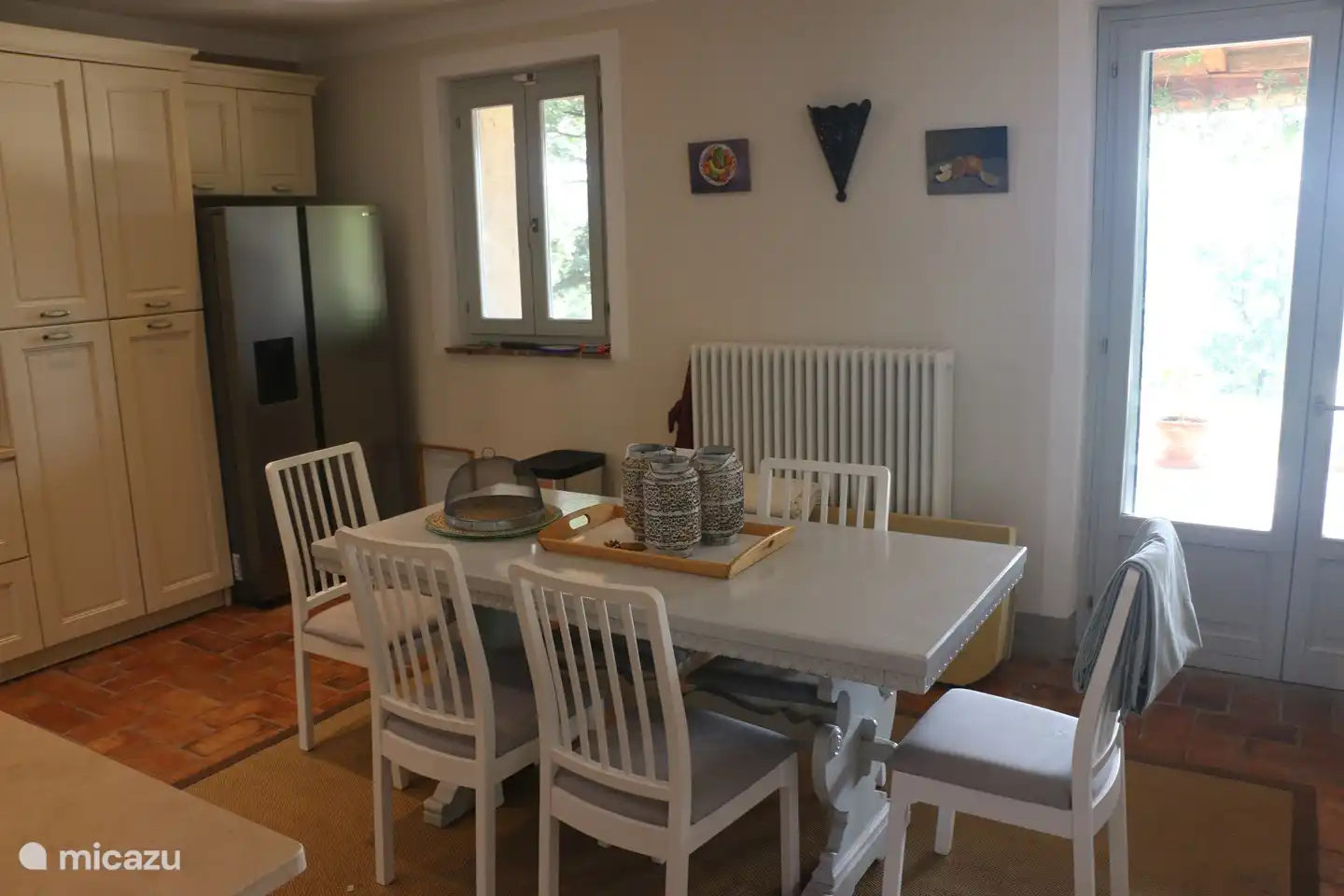 Und sehr gelegentlich drinnen.