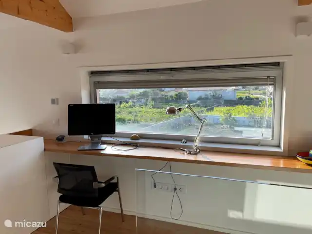 vakantiehuis huren in Portugal, Costa de Prata, Murtosa – Modern schuurhuis op het platteland Speciale werkruimte op de 1e verdieping