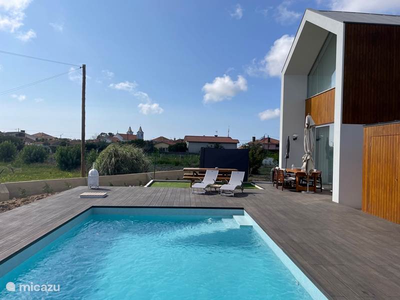 Holiday home in Portugal, Prata Coast, Murtosa Holiday house Modern barn house in countryside