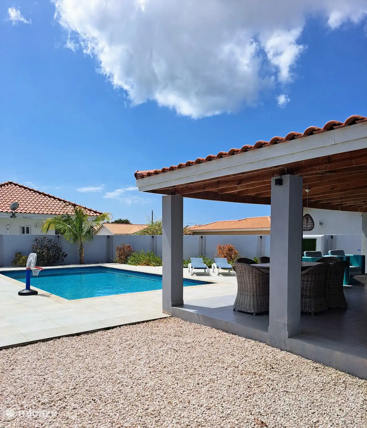 Patio trasero